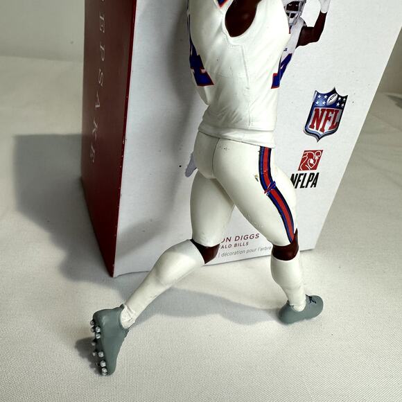2024 NFL STEFON DIGGS, Buffalo Bills Hallmark Keepsake Christmas Ornament (A) - Picture 9 of 14